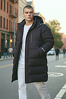 Куртка довга пальто пуховик зимова чоловіча