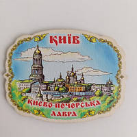 Магніт сувенірний Києво-Печерська Лавра  Дерев'яний. Київ (16859)