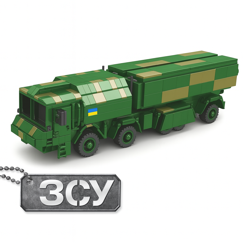 Військовий конструктор — техніка, солдати, антураж (720 деталей), фото 1