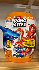 Інтерактивний ігровий набір Robo Alive Deep Sea Monster - Глибоководний сюрприз. Велика біла акула  71155A