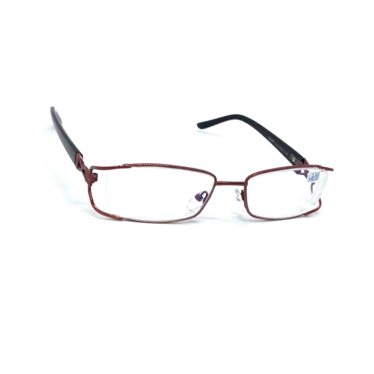 Жіночі металеві окуляри 8122 червоні