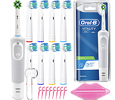 Електрична зубна щітка Oral-B PRO D100 Vitality біла