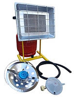 Комплект газовий кемпінговий балон 8 л пальник нагрівач ORGAZ SOBA SB-650, фото 2