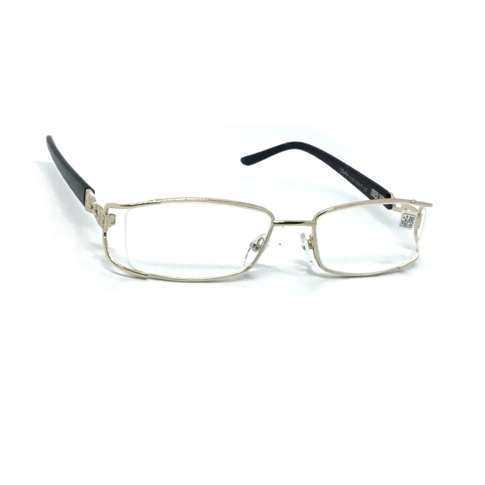 Жіночі металеві окуляри 8122 золото