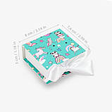 8х7,6х3 Коробочка для ювелірних виробів, біжутерії, прикрас і дрібниць картон, фото 2