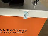 Акумулятор LiFePO4 EL12.8V 100Ah з BMS літій-залізо-фосфатна батарея для сонячних систем, ІБП та електротранспорту, фото 3