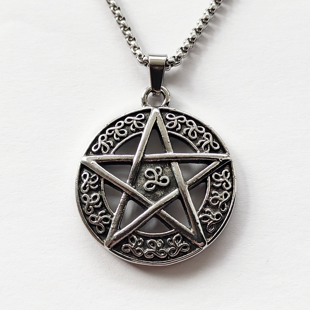 Кулон Пентаграма на ланцюжку