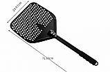 Лопата для піци перфорована 30х72 см алюмінієва з металевою ручкою (Польща), фото 4