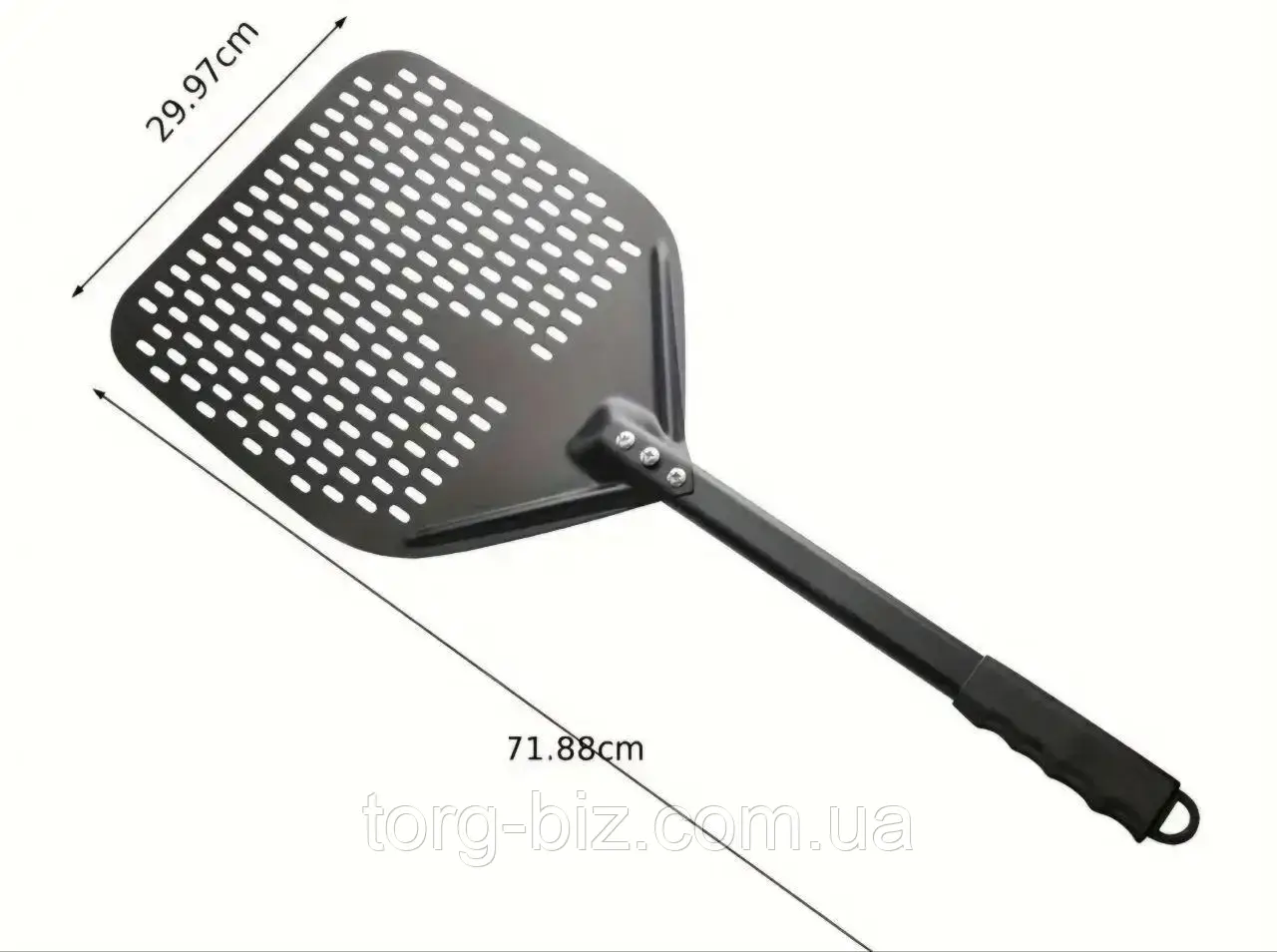 Лопата для піци 30х72 см алюмініева (Польща)