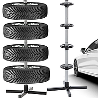 Стійка для зберігання шин (підставка для коліс) Garden Line на 4 шт, максимальне навантаження - 100 кг (Польща)