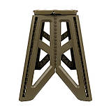 Стілець Tribe Camp Chair High пластиковий T-EF-0002-olive, фото 5