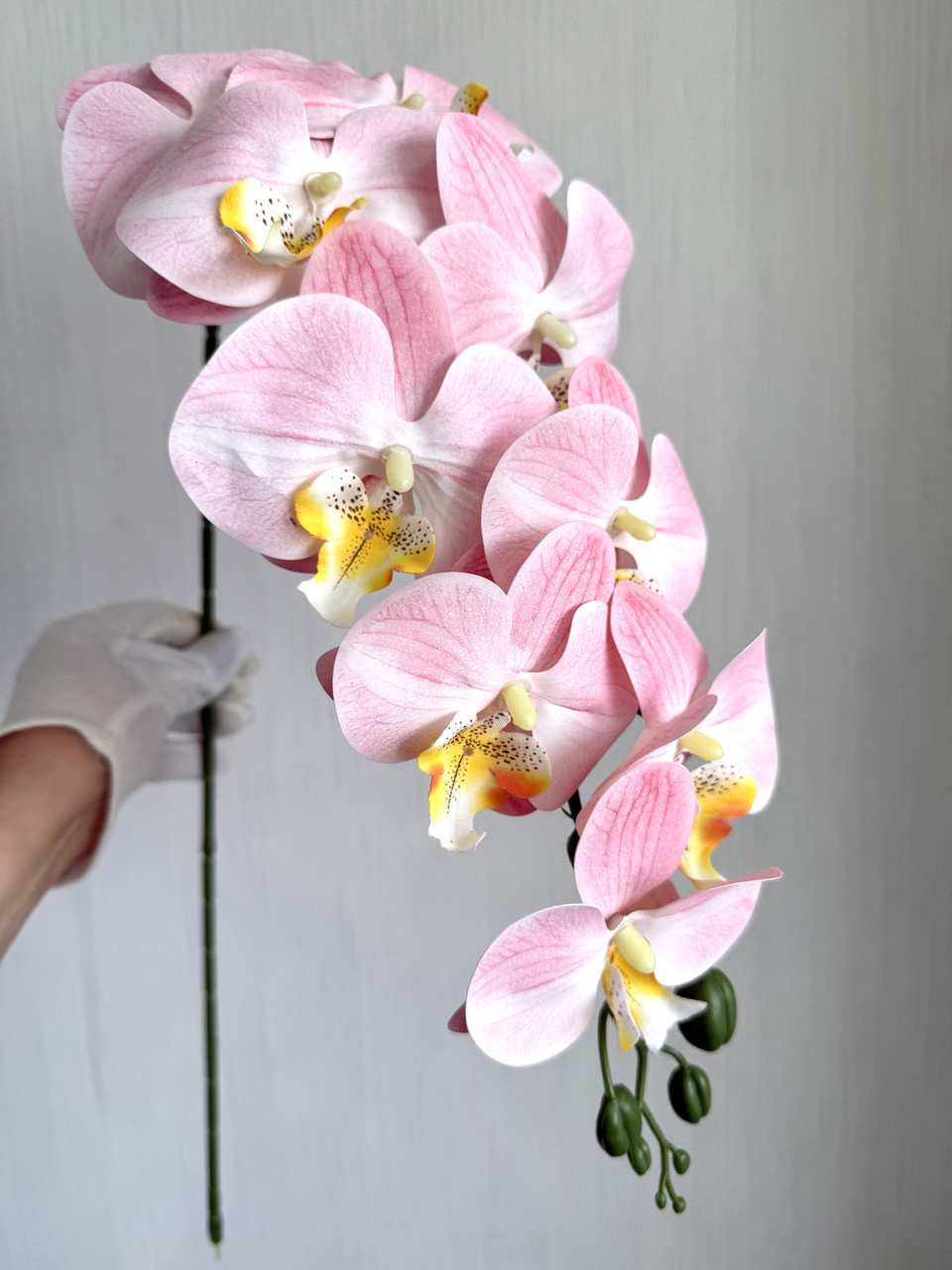 Штучна орхідея фаленопсис ( латекс 95 см), фото 1