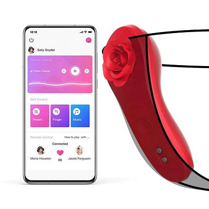 Смарт-вібратор у трусики Fun Town Caleo, надійне кріплення на магніті, фото 2