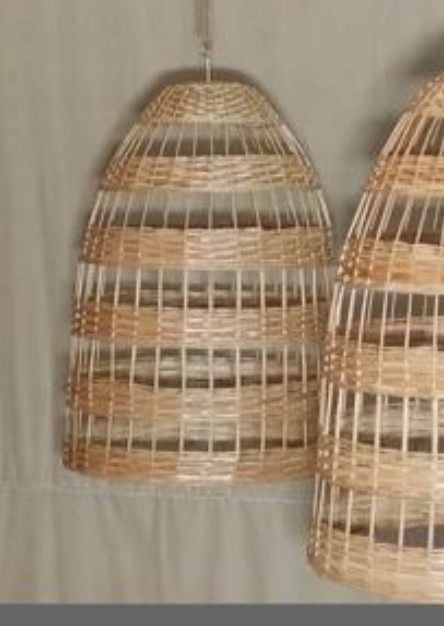 Абажур плетений «Ажурний овал, фото 1