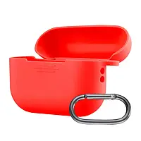 Чохол Soft Case для AirPods Pro 2 + карабін - Red 9