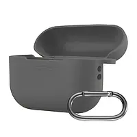 Чохол Soft Case для AirPods Pro 2 + карабін - Gray 19