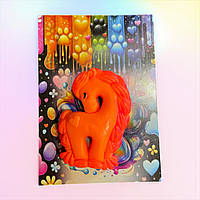 Мило ручної роботи. Єдиноріжки в пакетику (помаранчевий).