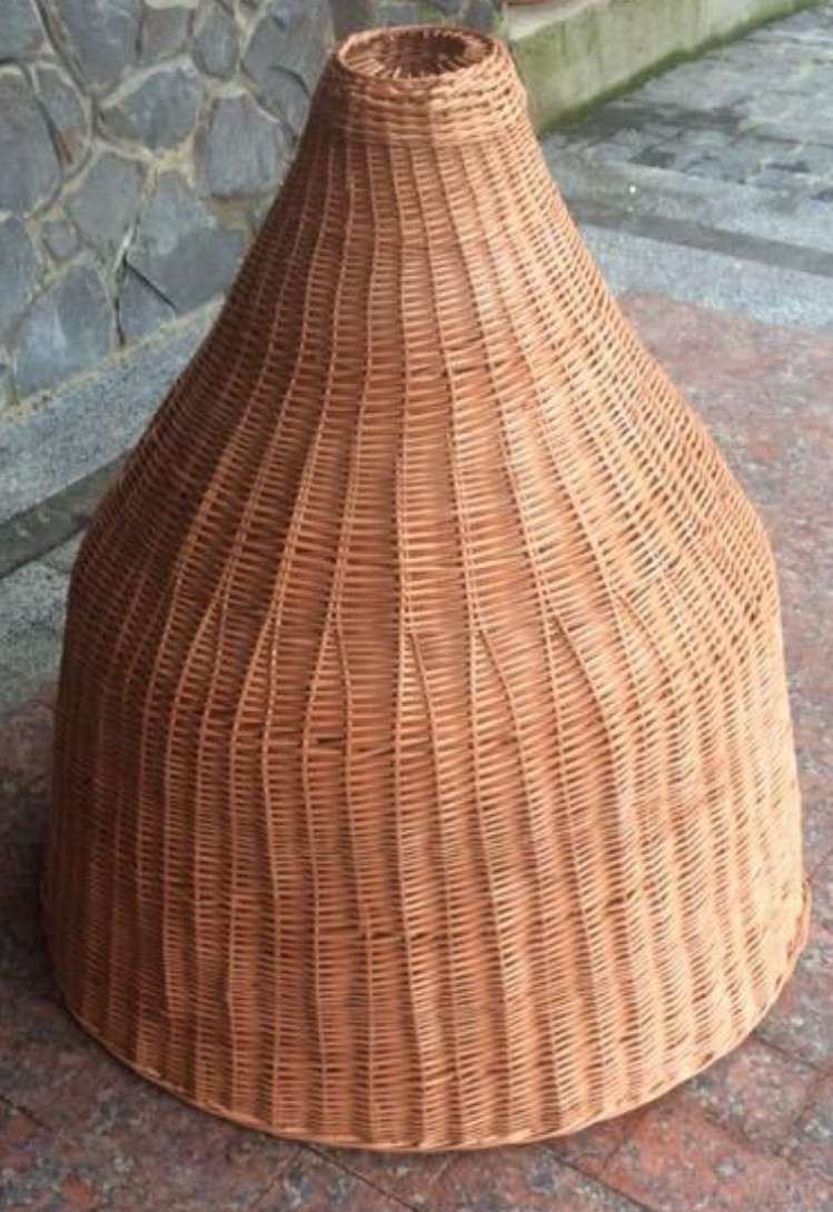 Абажур плетеный «Високий дзвін ", фото 1