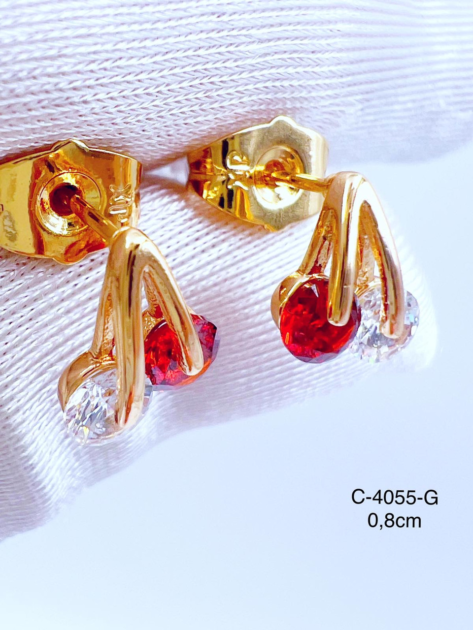 Сережки Xuping позолота