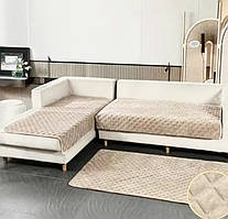 Накидки-дивандеки на кутовий диван і крісла, багатофункціональні 3 полотна