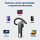 Бездротова блютуз гарнітура New Bee LC-B45 на 20 годин розмов чорна, фото 6