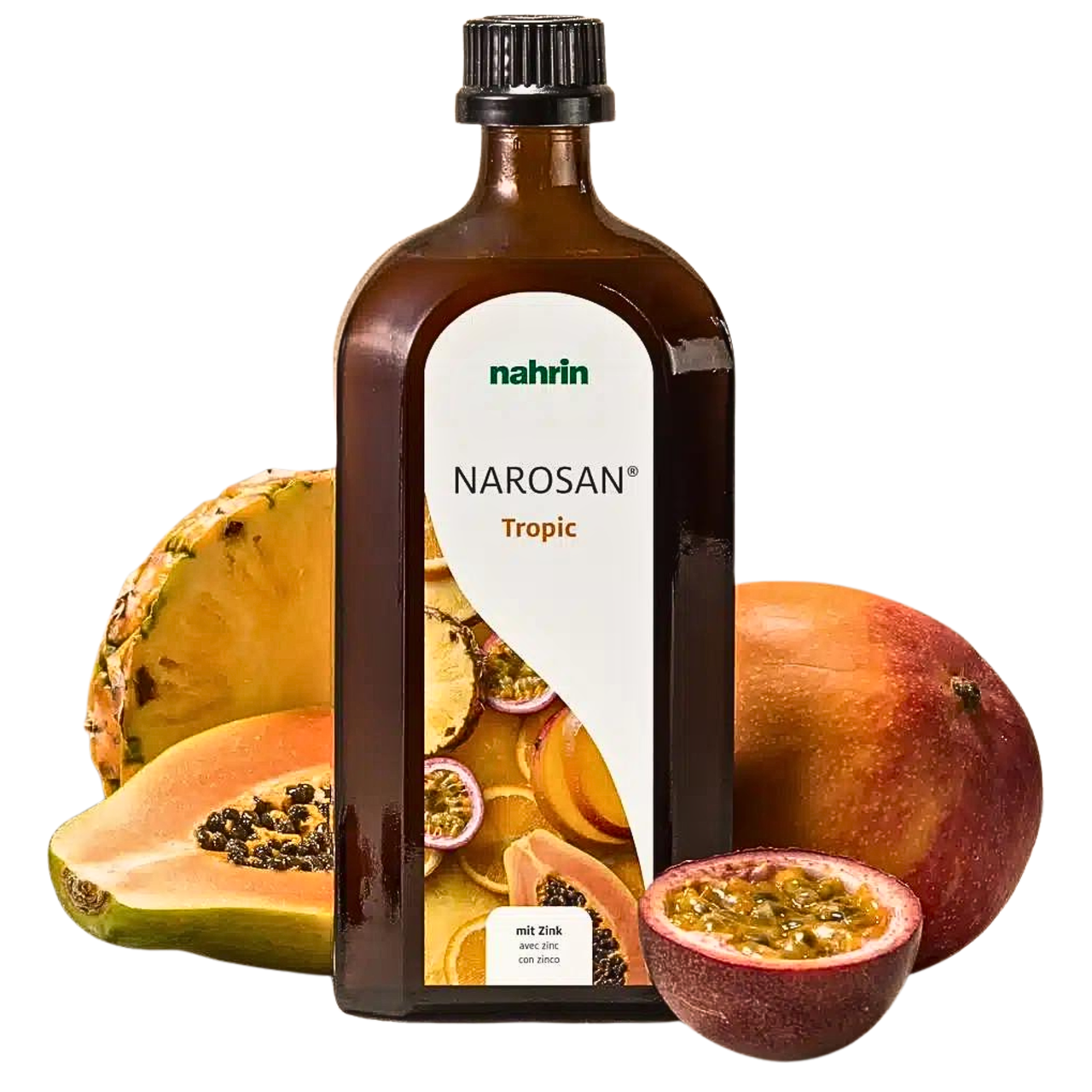 Наросан Тропік Nahrin (Нарін) – мультивітамінний сироп із цинком, 500 мл, фото 1