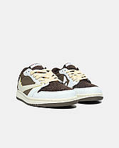 Кросівки Nike Jordan 1 Retro Low COLDSINS Cactus Jack x Labubu Chaos Loading, фото 3