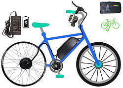 Заводський електрокомплект 500 W 36V/13A, 20A MXUS з пультом керування, передній/задній з мотор-колесом 26/27/28/29 для велосипеда