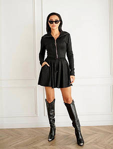 Костюм Poliit з преміальної в’язки з шиммером — теплий блискучий (36-S,38-М розміри)