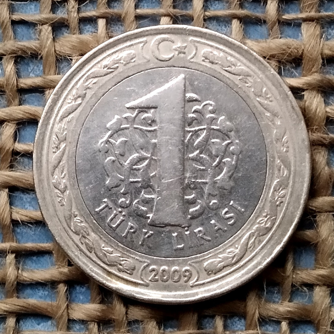 1 лiра 2009 року, Туреччина, фото 1