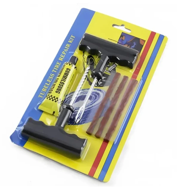 Комплект для ремонту безкамерних шин tubeless tyre repaoir kit, фото 1