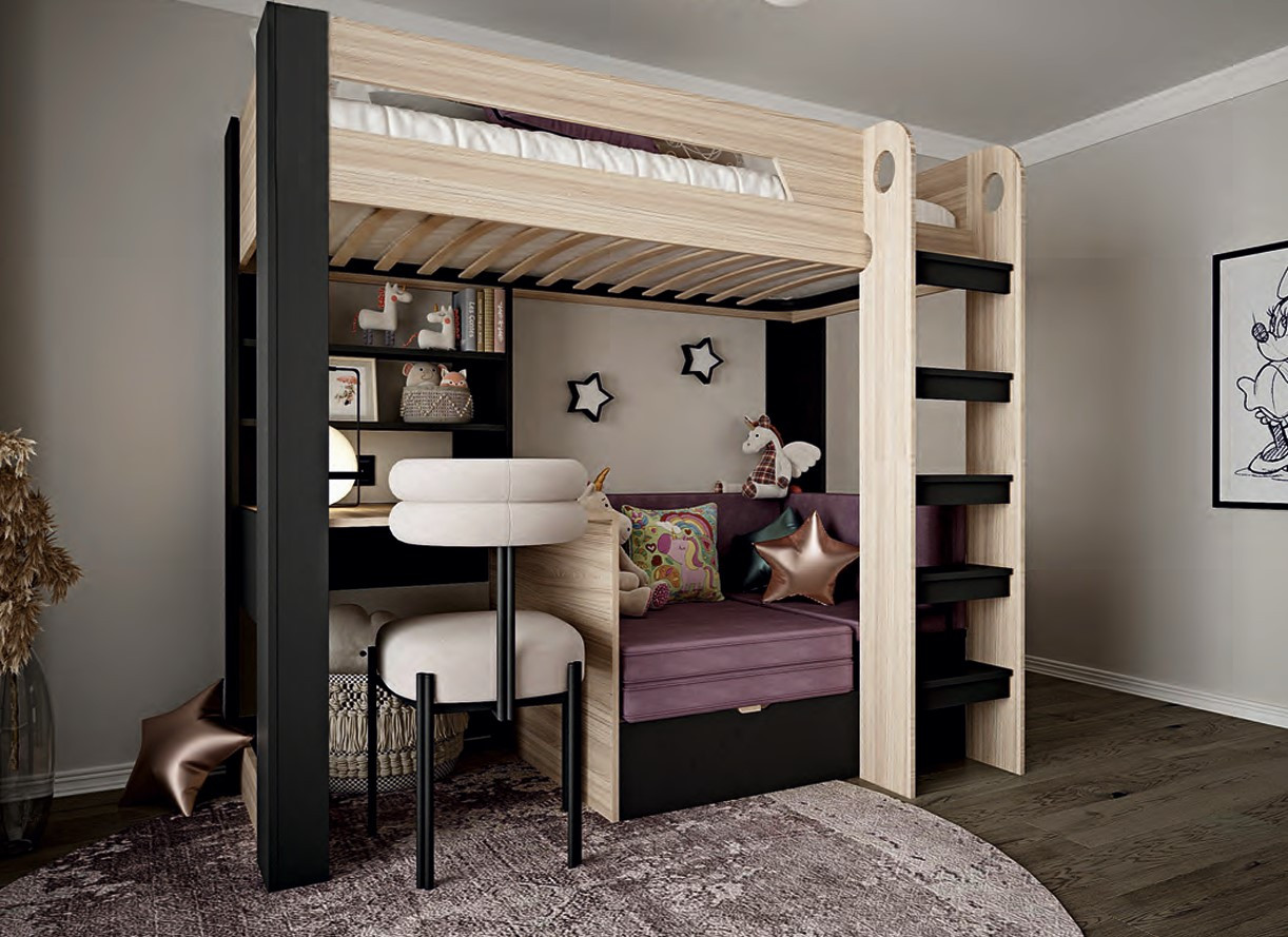 Ліжко Двух'ярусне Флай, фото 1