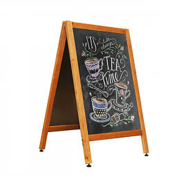 Дошки та штендери дерев'яні крейдові