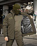 Костюм Олива Зимовий omni-heat польовий Softshell GAMMA GEN2 софтшел ТР6415 ТМ, фото 6