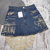 164 14-16 років джинсова спідниця для дівчинки