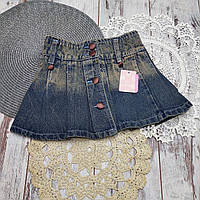 158 12-14 років джинсова спідниця для дівчинки 1013