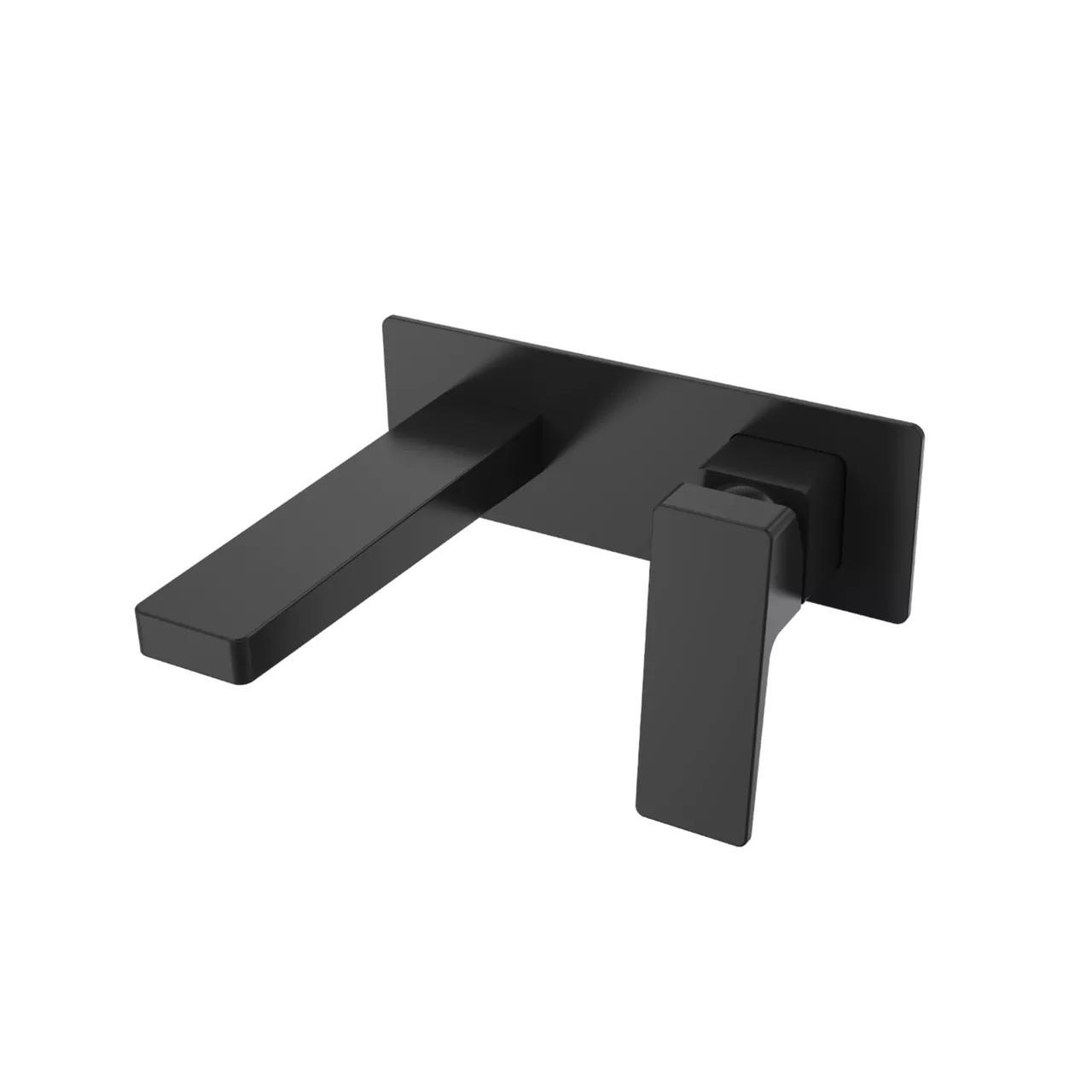 Змішувач прихованого монтажу для раковини FAOP A1009-36, чорний, фото 1