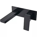 Змішувач прихованого монтажу для раковини FAOP A1009-36, чорний, фото 2