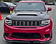 Карбоновий тюнінг капот для Jeep Grand Cherokee 2013-2023 р.в. Джип Гранд Черокі, фото 2