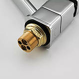 Змішувач для кухні Frap F4560, хром, фото 4