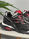 Кросівки чоловічі чорні Balenciaga Track 2 Black Red (21611), фото 5