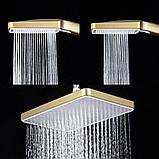 Душова система прихованного монтажу Frap F7176-3 Матове золото, фото 2