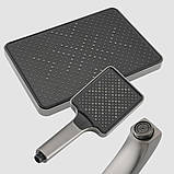 Душова система FRAP F2476-9 , 3 функції, поворотний вилив, латунь, збройова сталь, фото 4