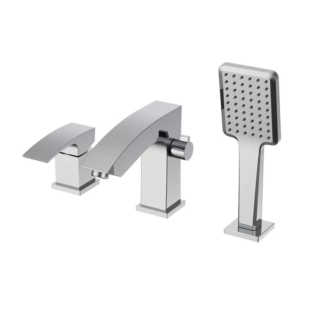 Змішувач для ванни на борт GAPPO G1107, хром, фото 1