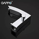 Змішувач для ванни на борт GAPPO G1107, хром, фото 3