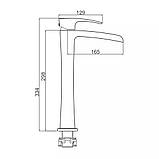 Змішувач для умивальника GAPPO G1007-31, білий/хром, фото 7