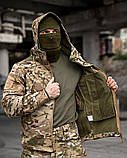 Тактичний костюм демісезонний Softshell APOCALYPSE мультикам вологозахисний ПП8157 ТМ, фото 4