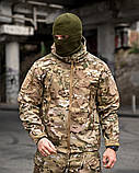 Тактичний костюм демісезонний Softshell APOCALYPSE мультикам вологозахисний ПП8157 ТМ, фото 5