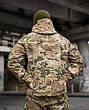 Тактичний костюм демісезонний Softshell APOCALYPSE мультикам вологозахисний ПП8157 ТМ, фото 6