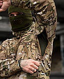 Тактичний костюм демісезонний Softshell APOCALYPSE мультикам вологозахисний ПП8157 ТМ, фото 7